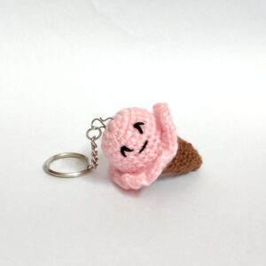 handmade crochet keychains
